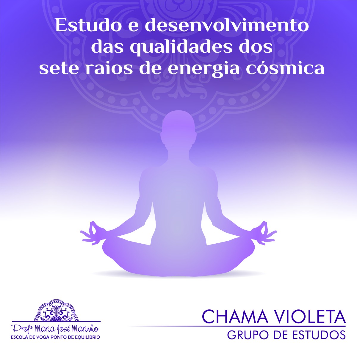 Limpeza energética com o Sistema da Chama Violeta - online • Guia da Alma